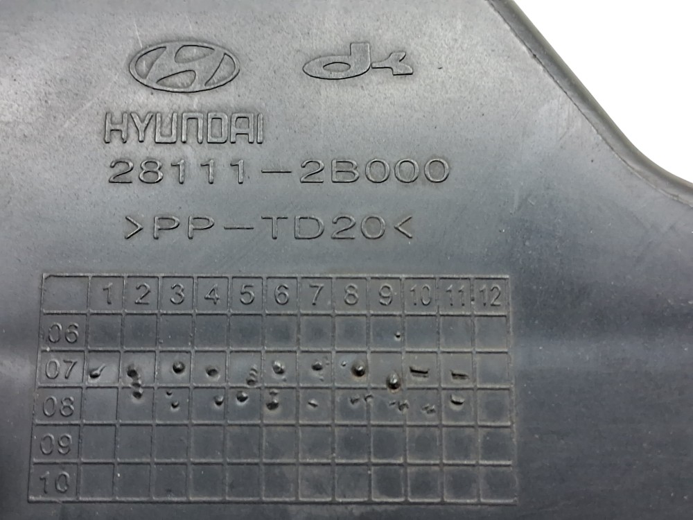 Captador Duto Ar Hyundai Vera Cruz 2010 7