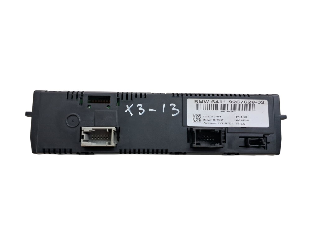 Controle Comando Ar Condicionado Bmw X3 Xdrive20i 2013 4