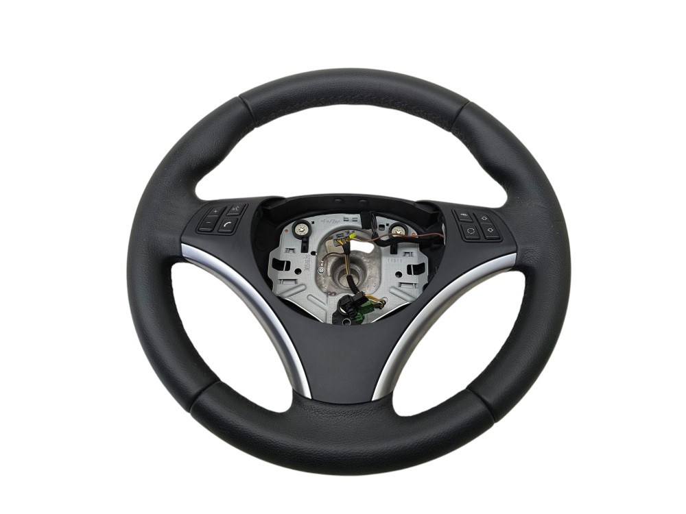 Volante Com Controle Som Bmw X1 Sdrive18i 2012 Preto