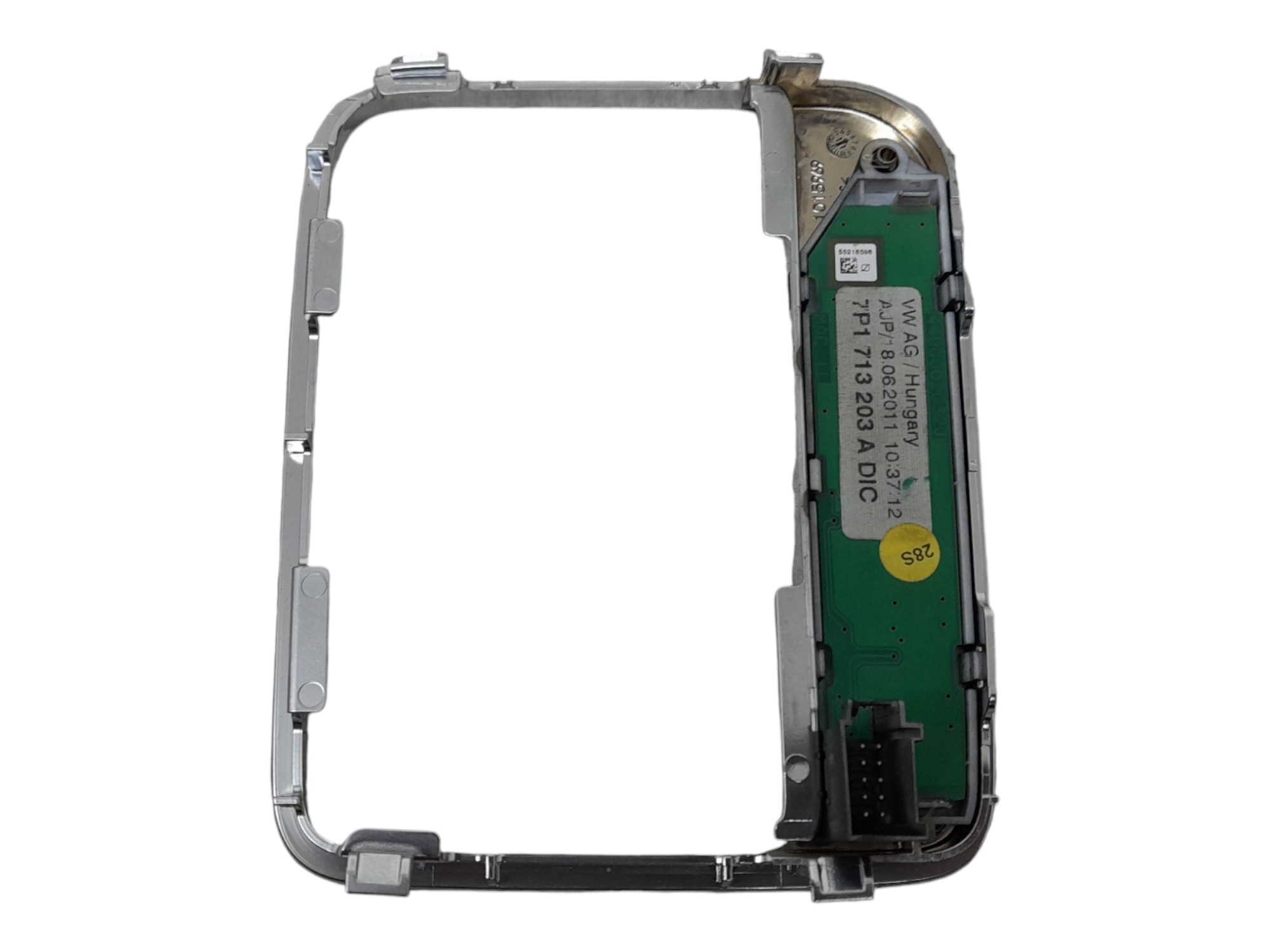 Moldura Trambulador Automatico Volkswagen Touareg 2012 4