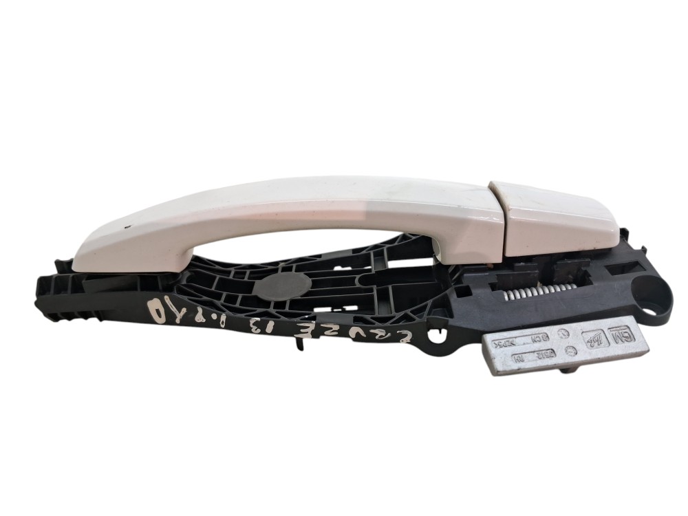 Macaneta Externa Porta Traseira Direita Chevrolet Cruze 2013 – Branco – Traseira 2