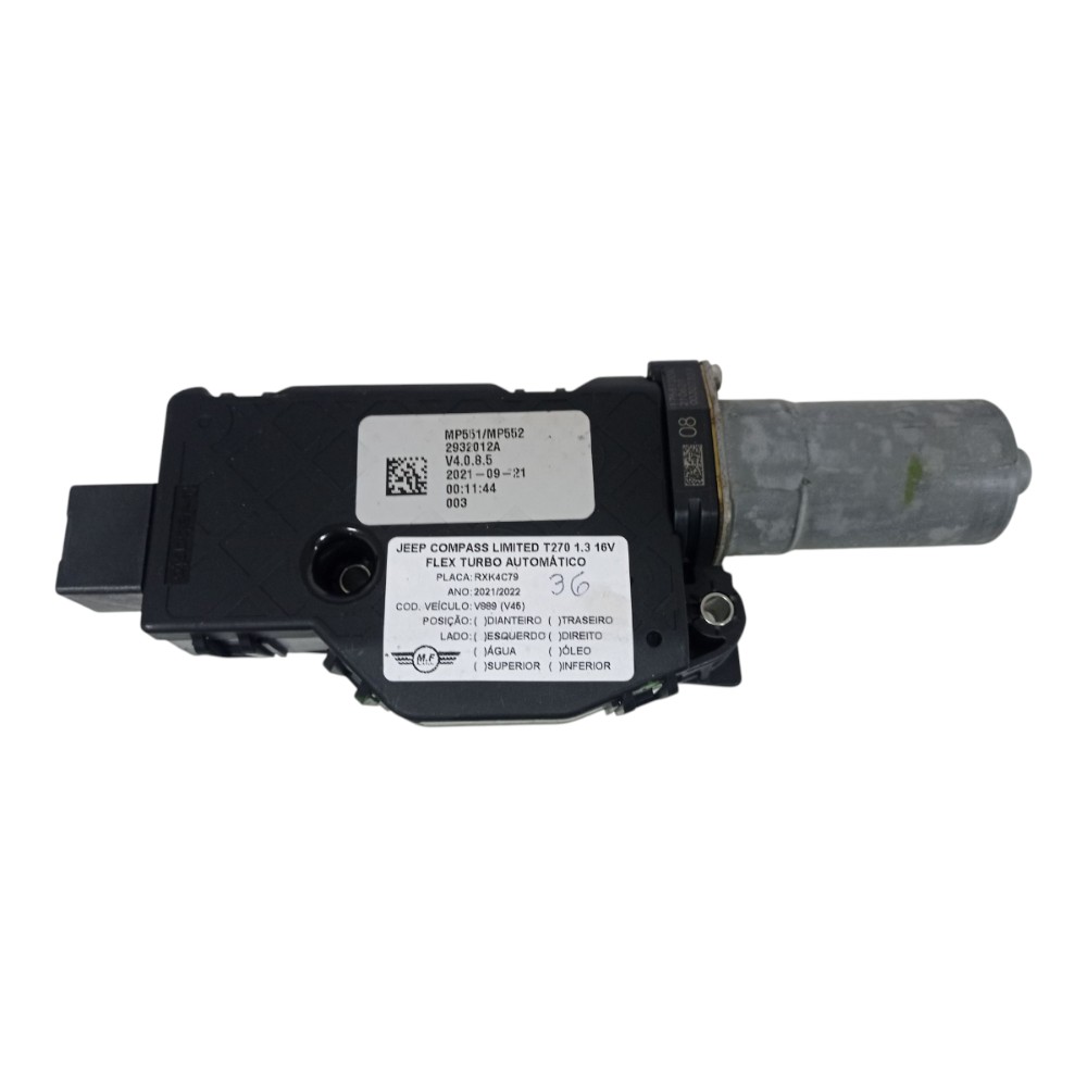 Motor Teto Solar Jeep Compass Limited 1.3 16v Turbo Aut 2022