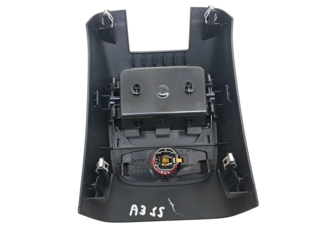 Moldura Tomada 12v Console Traseiro Audi A3 Sedan 2015 5