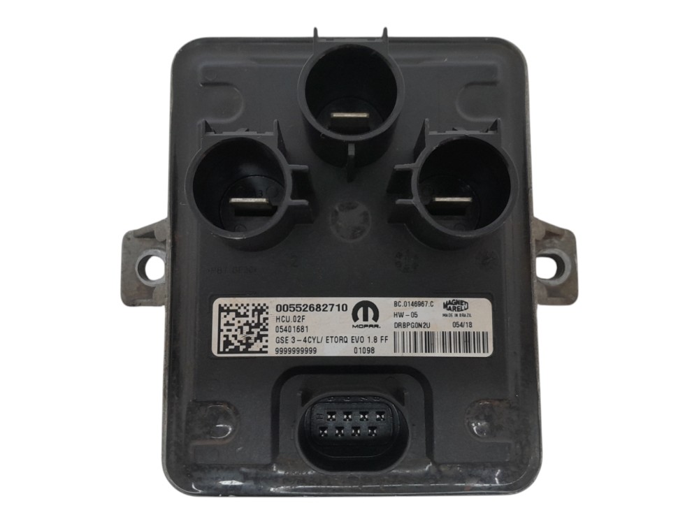 Modulo Ventoinha Fiat Argo Drive 1.0 3cc Flex 2018 2