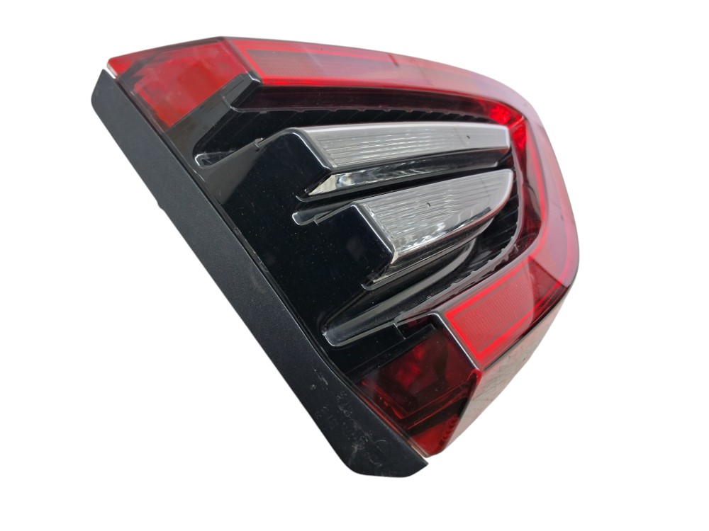Lanterna Esquerda Tampa Traseira Caoa Chery Tiggo 5x 2020 Esquerdo/motorista Vermelho 2