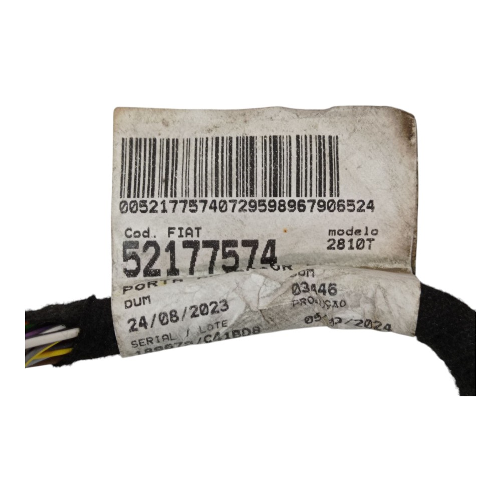 Chicote Porta Dianteiro Direito Fiat Strada Cd 1.3 Aut 2024 7