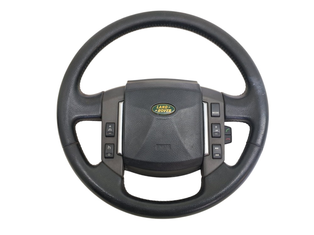 Volante Com Controle Som Land Rover Freelander 2 2008  – Preto