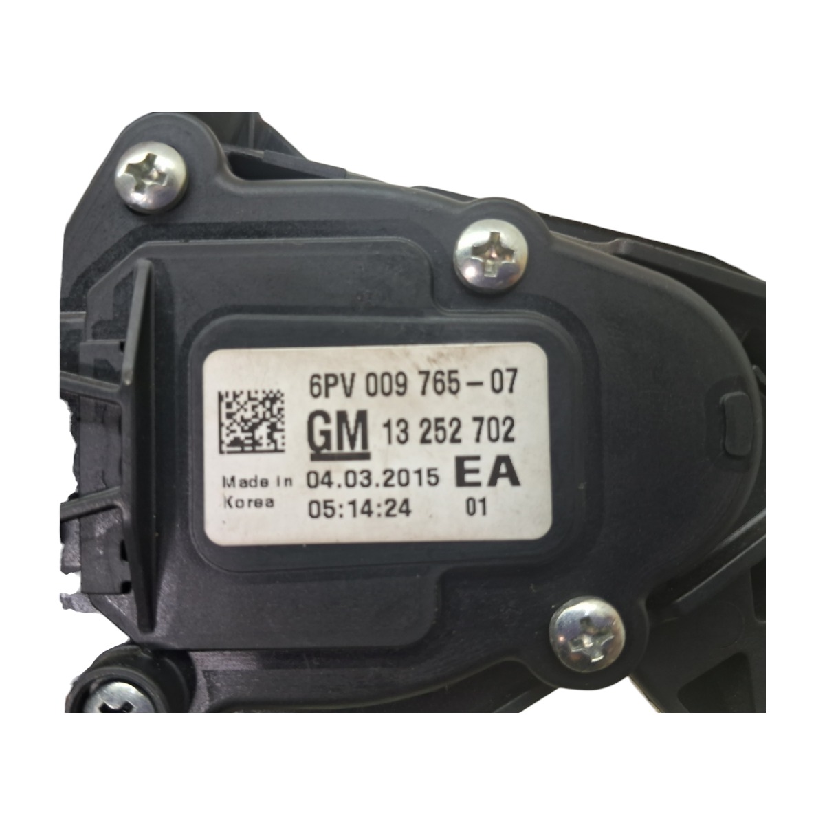 Pedal Acelerador Chevrolet Cruze 1.8 16v Aut Flex 2016 5