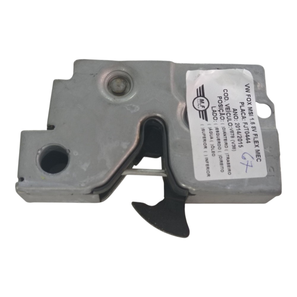 Fechadura Capo Volkswagen Fox Msi 1.6 2015 1