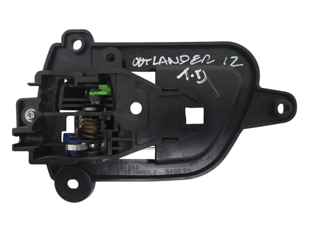 Maçaneta Interna Porta Tras Dir Mitsubishi Outlander 2011 Cromado Traseira 2