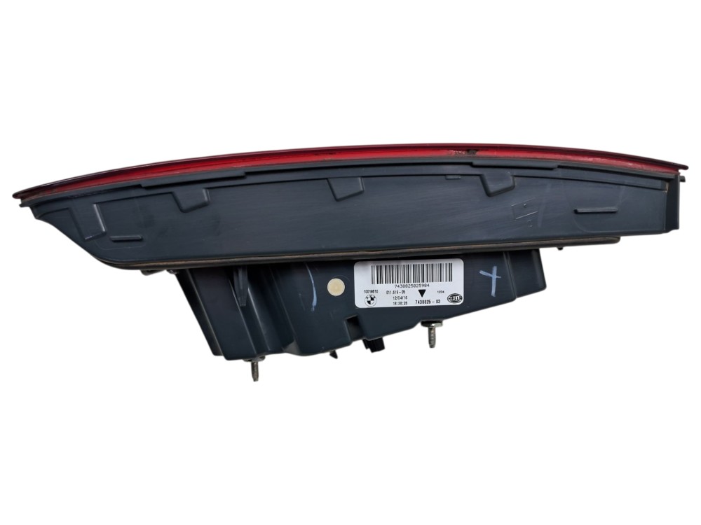 Lanterna Em Led Esquerda Tampa Tras Bmw X6 Xdrive35i 2017 Esquerdo/motorista Vermelho 4