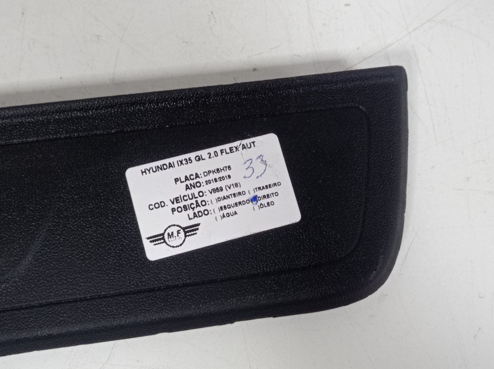 Soleira Porta Dianteiro Direito Hyundai Ix35 Gl 2.0 Aut 2019 5