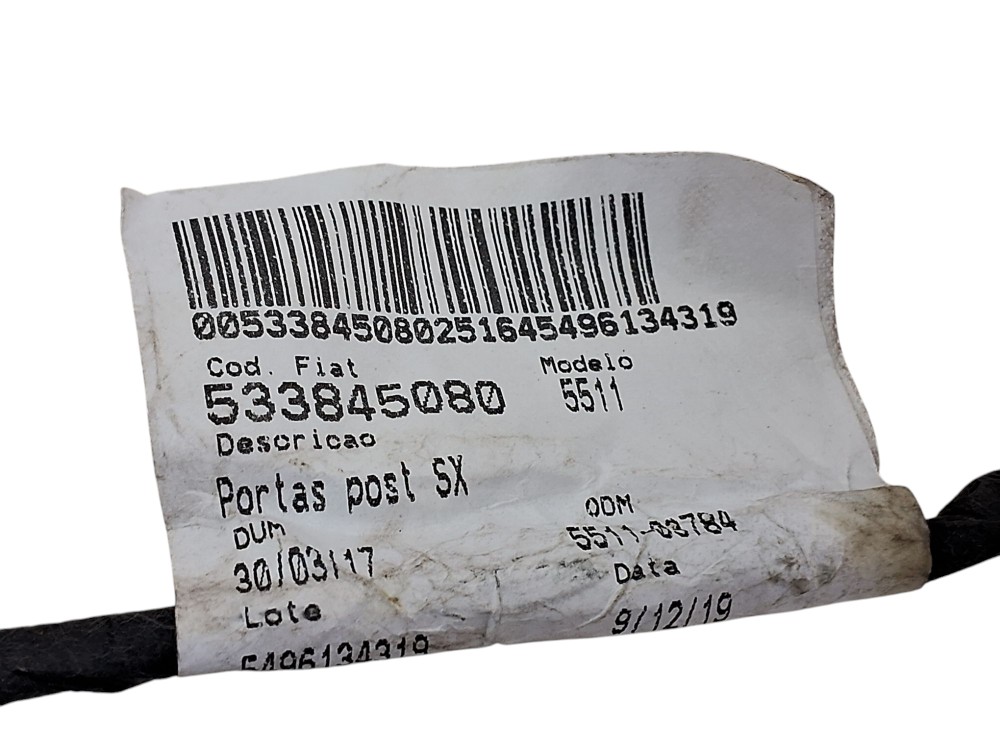 Chicote Porta Traseira Esquerda Jeep Compass Limited 2020 7