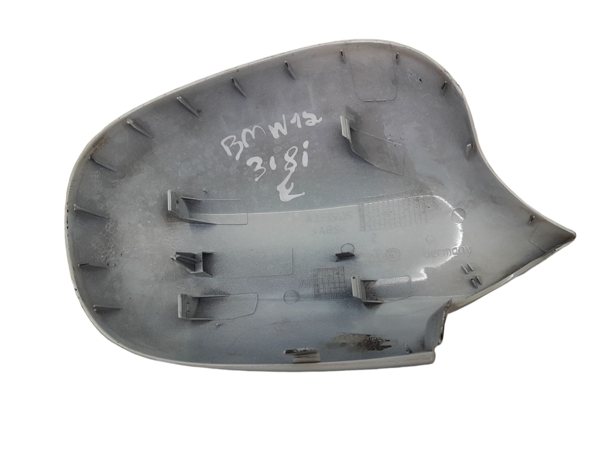 Capa Retrovisor Esquerdo Bmw 318i 2012 Branca 5