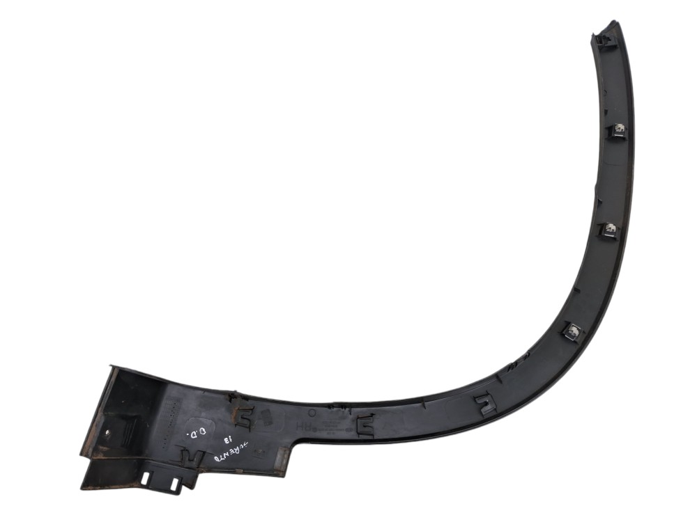 Aplique Paralama Direito Kia Sorento 2011 Preto 5
