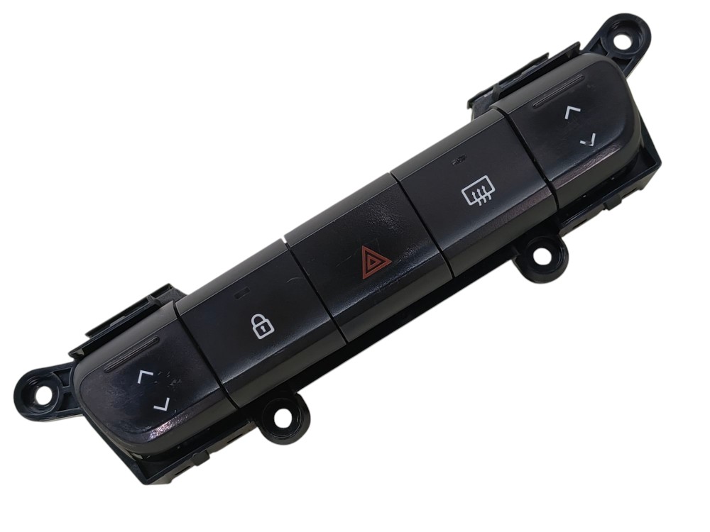 Botao Pisca Alerta Renault Kwid 2020 Preto
