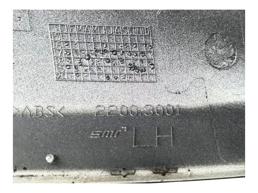 Capa Retrovisor Esquerdo Chevrolet Cruze Premier 2020 Cinza 6
