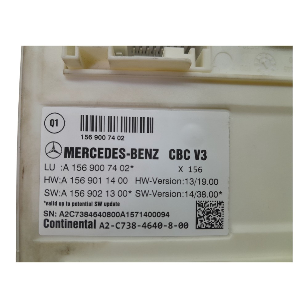 Módulo Conforto Mercedes Cla 250 4m 2.0 Gas Aut 2015 8