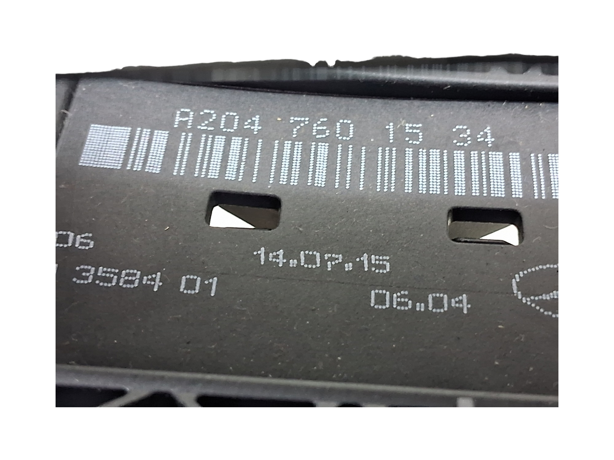 Maçaneta Externa Dianteiro Esquerdo Mercedes Cla 250 2015  Preta Dianteira 5