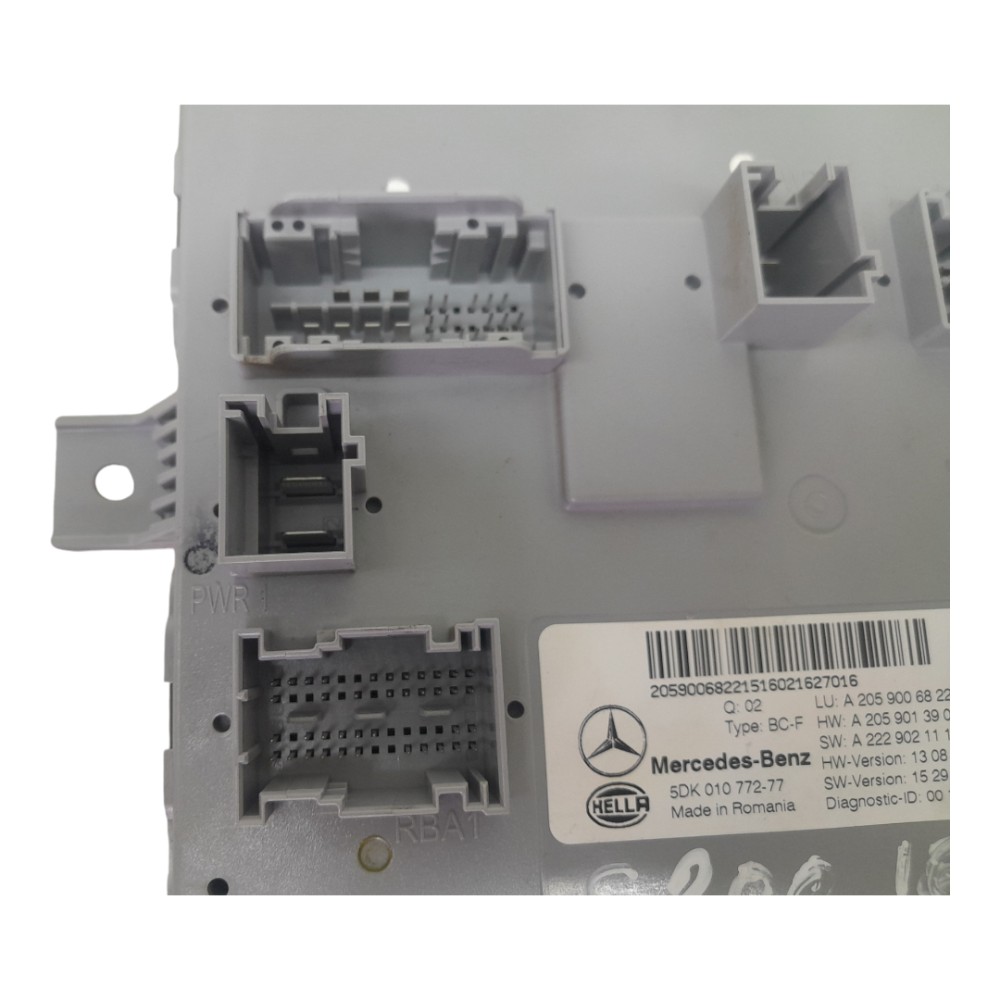 Módulo Conforto Mercedes C200 2.0 16v Turbo Gas Aut 2016 5
