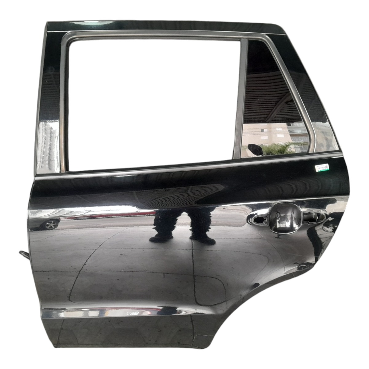 Porta Traseira Esquerda Hyundai Santa Fe 3.5 2012 Traseira Esquerda Preto