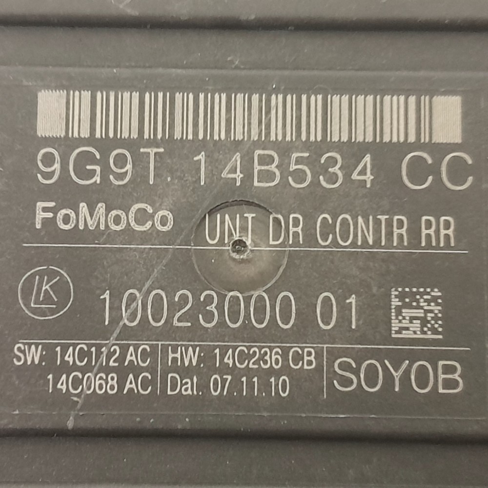 Modulo Porta Traseira Direita Volvo Xc60 T6 2011 5