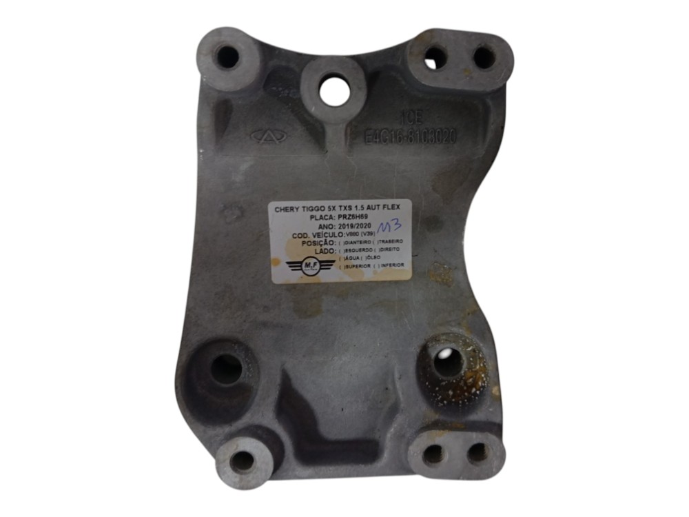 Suporte Compressor Chery Tiggo 5x Txs 1.5 16v Flex Aut 2020 4