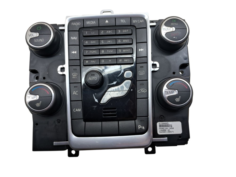 Comando Controle Ar Condicionado Volvo Xc60 Top T6 2014
