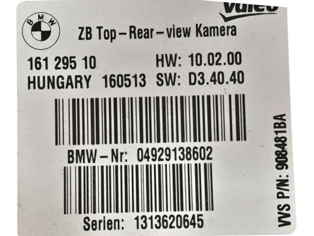 Modulo Camera Re Bmw X6 2014 8