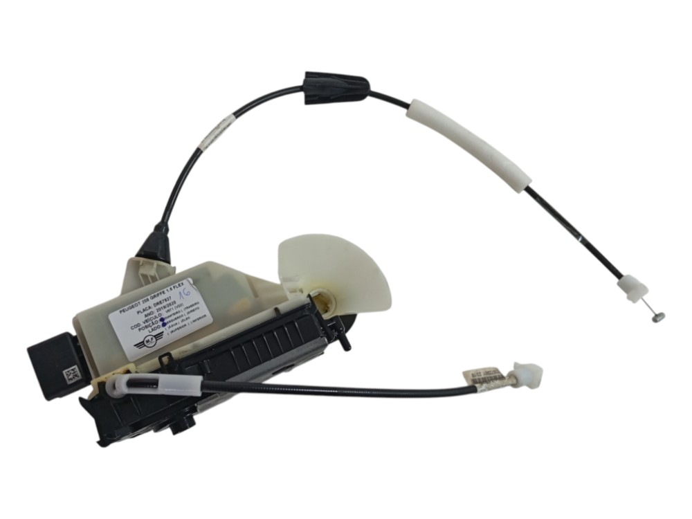 Fechadura Porta Dianteira Esquerda Peugeot 208 1.6 Aut 2020 5