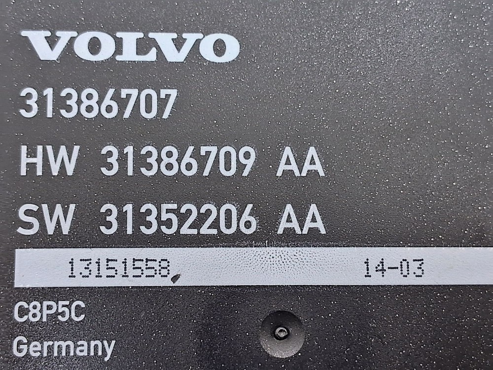 Modulo Tampa Porta Malas Volvo Xc60 Top T6 3.0 6cc 2014 5