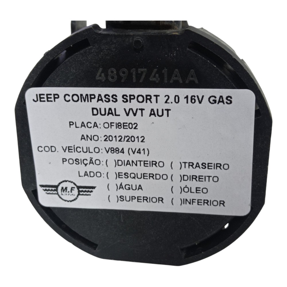 Válvula Canister Jeep Compass 2.0 Duall Aut 2012 5