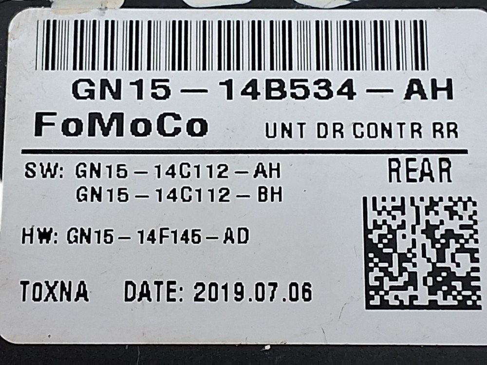 Modulo Porta Traseria Direita Ford Ecosport Storm 2020 6
