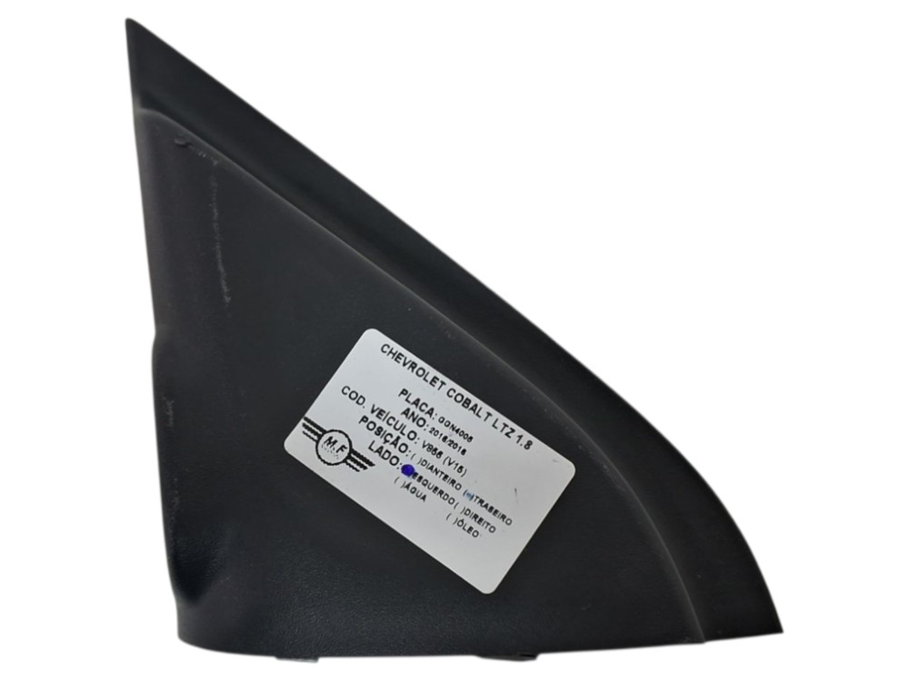 Acabamento Interno Retrovisor Esquerdo Chevrolet Cobalt 2016 1