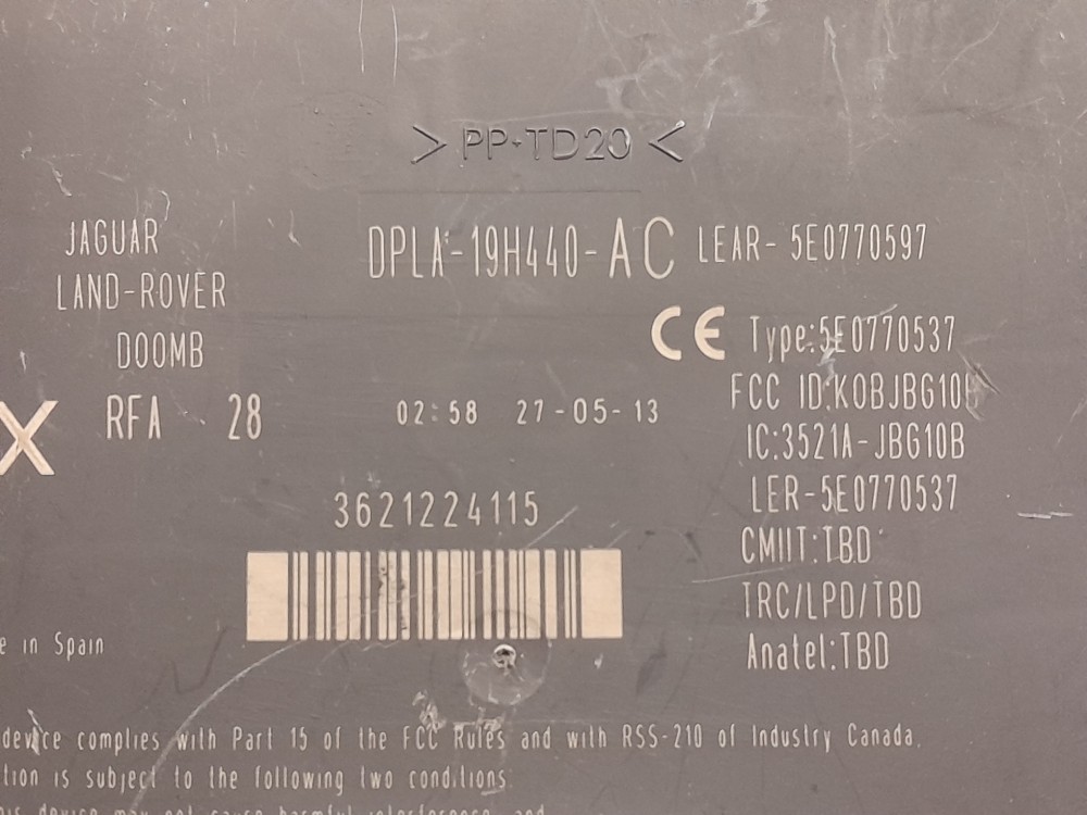 Modulo Keyless Land Rover Freelander 2 2.0 2013 7