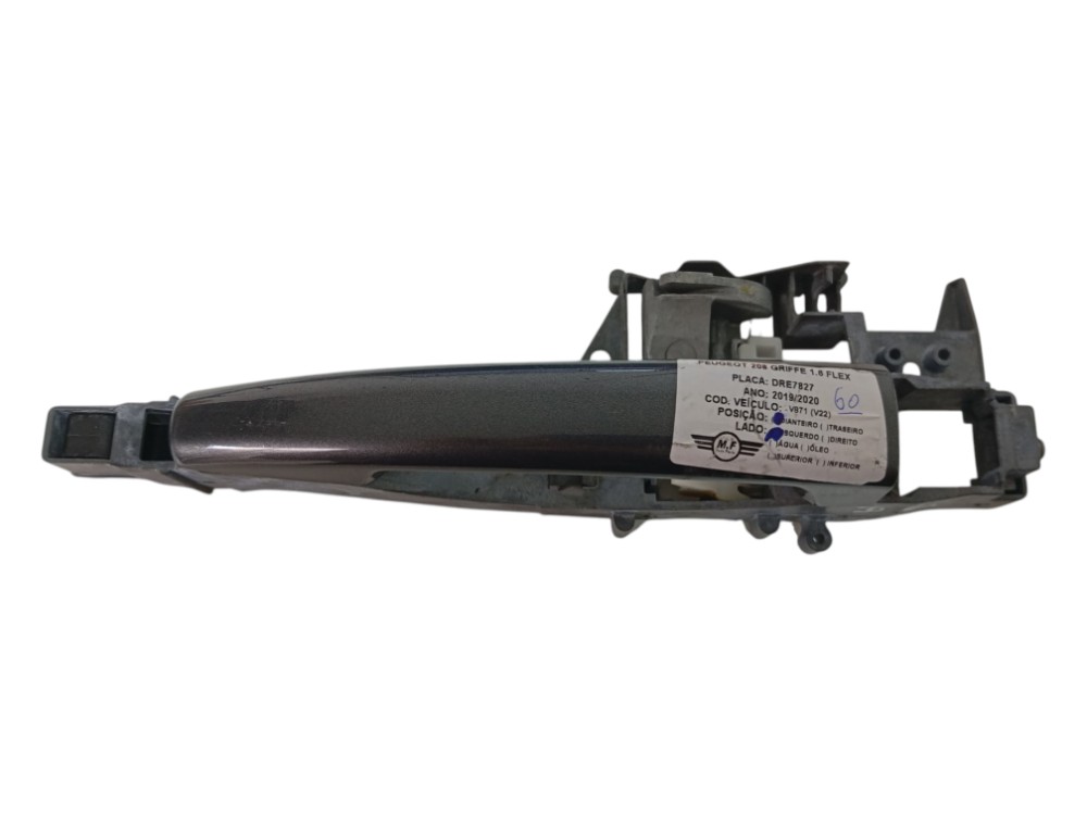 Maçaneta Externa Dianteira Esquerda Peugeot 208 1.6 Aut 2020 4