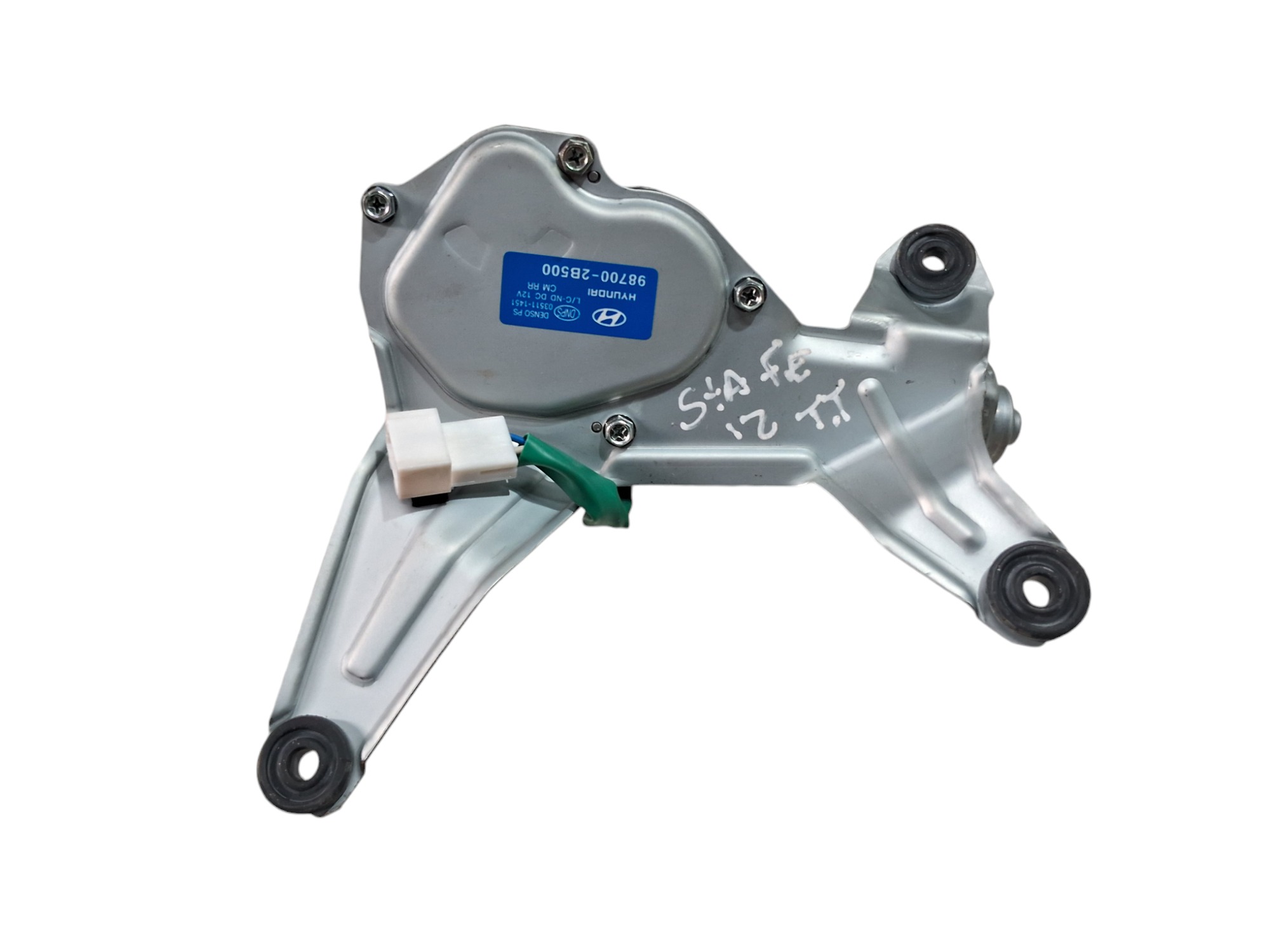 Maquina Limpador Tampa Traseira Hyundai Santa Fe 2012 5