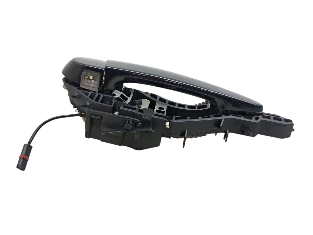 Macaneta Externa Porta Dianteira Direita Bmw 116i 2014 Preto Dianteira 2