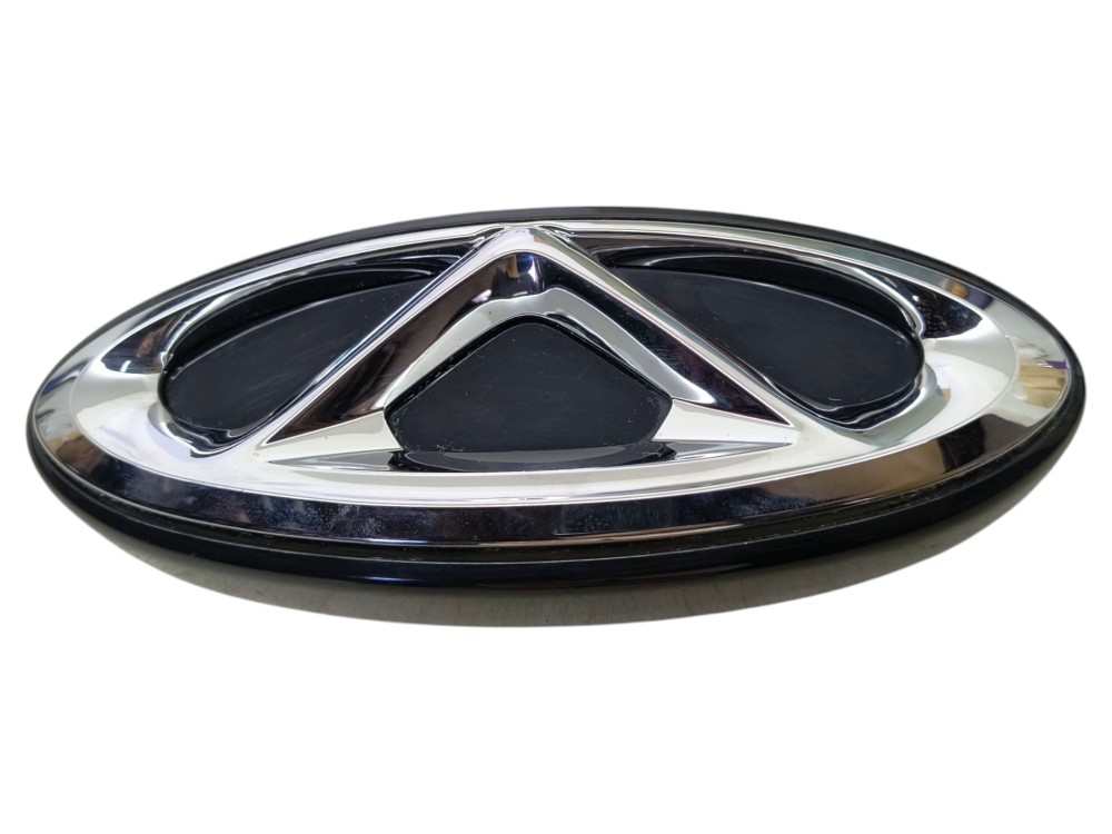 Emblema Tampa Traseira Chery Tiggo 7 1.5 16v 2020 Preto E Cromado