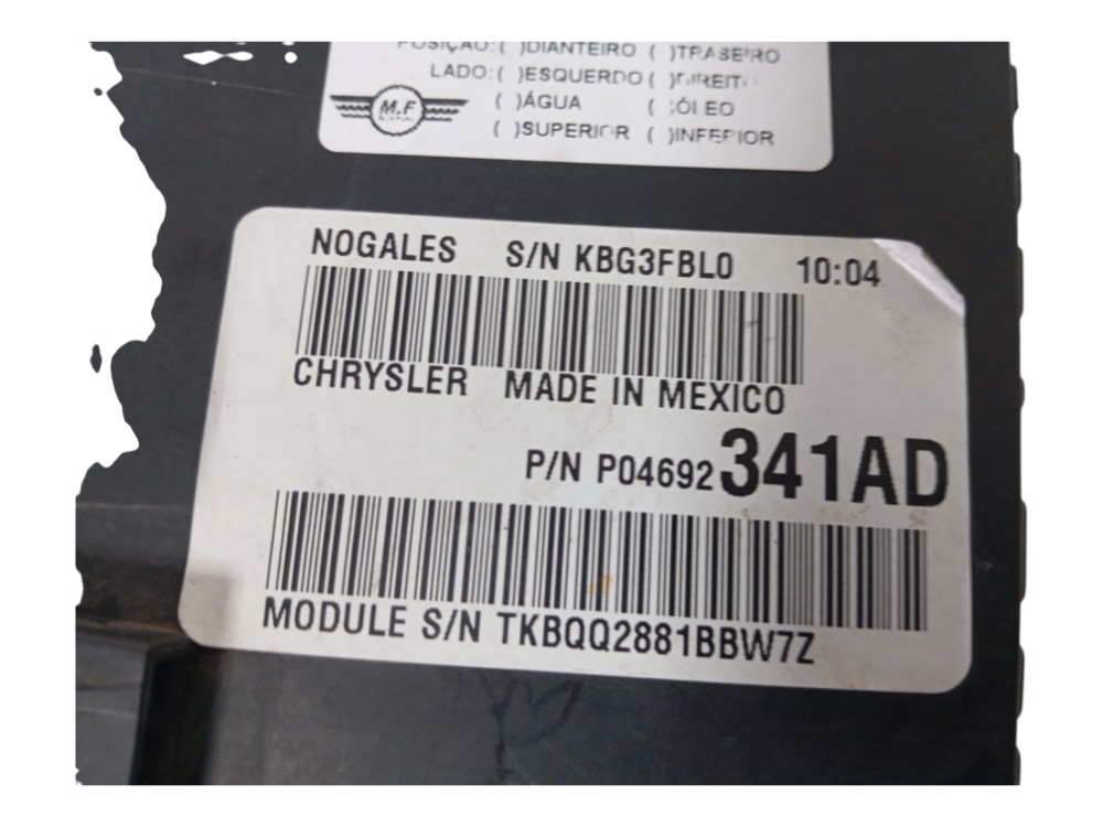 Caixa Fusível Jeep Compass 2.0 Aut 2012 7