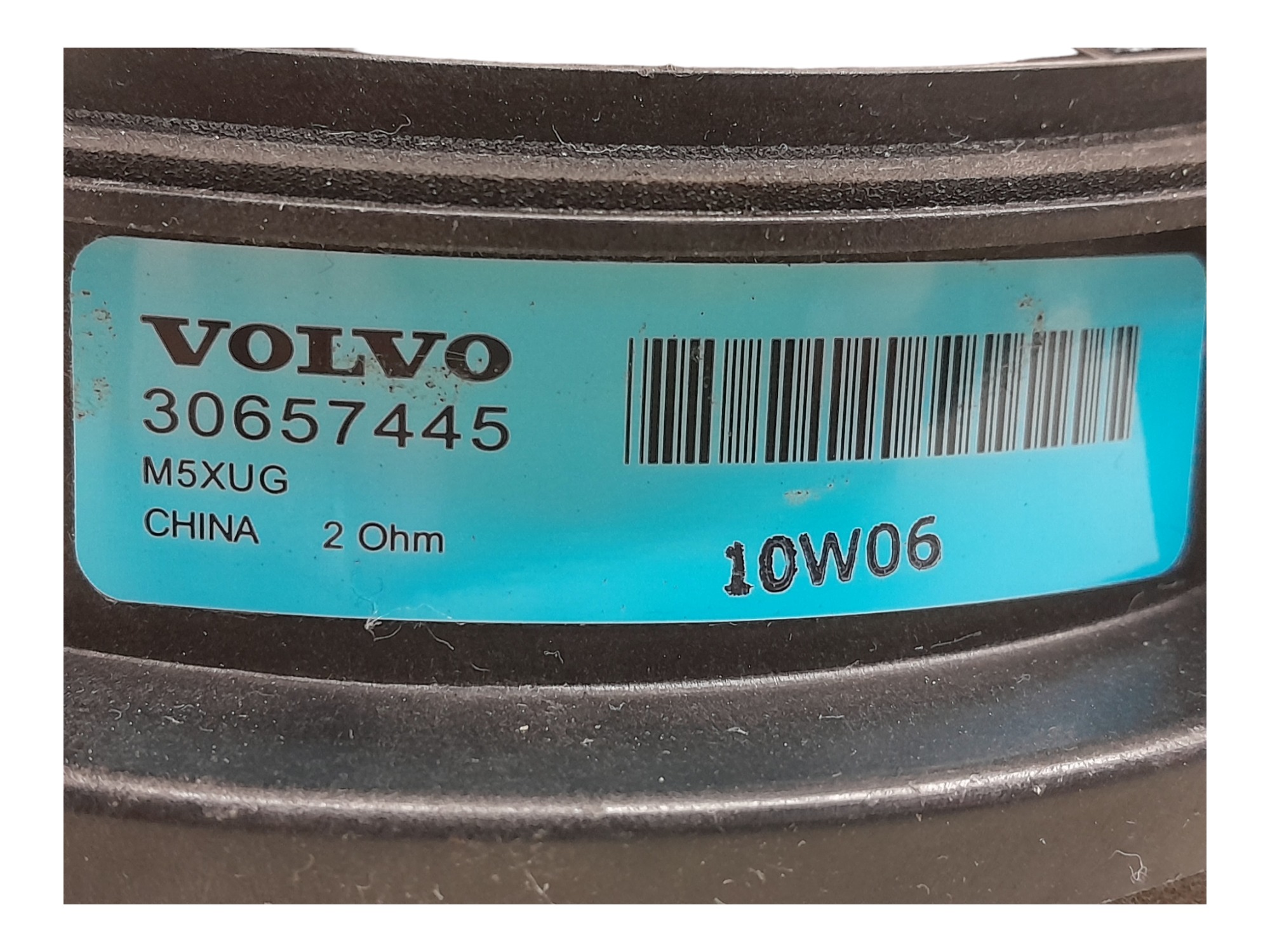 Alto Falante Porta Volvo Xc60 T6 Dynamic 2010 Preto 6