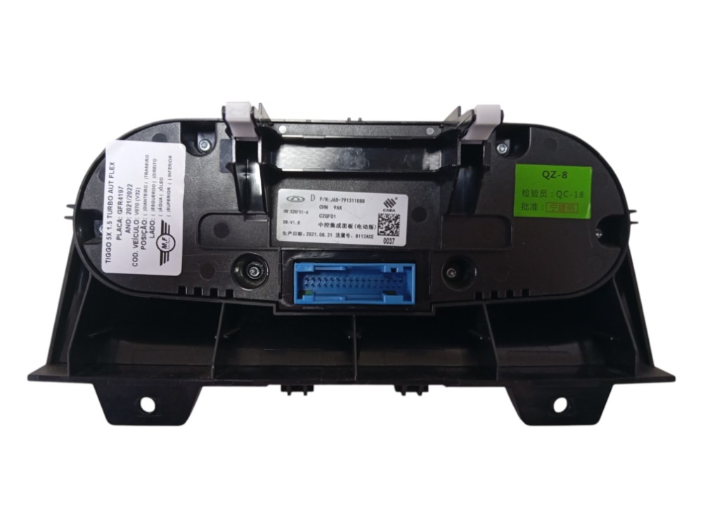 Controle Comando Ar Condicionado Chery Tiggo 5x 1.5 Aut 2022 8