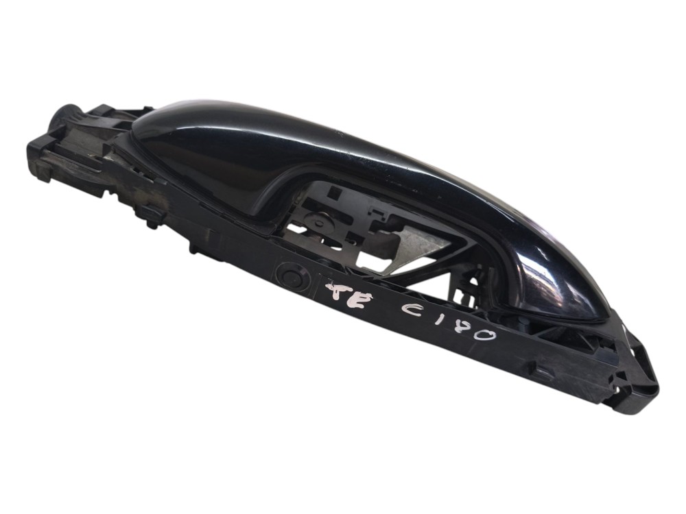 Maçaneta Externa Porta Traseira Esquerda Mercedes C180 2016 Preto Traseira 3
