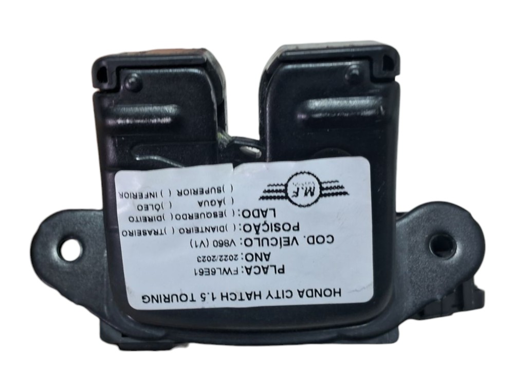 Fechadura Tampa Traseira Honda City Hatch 2023