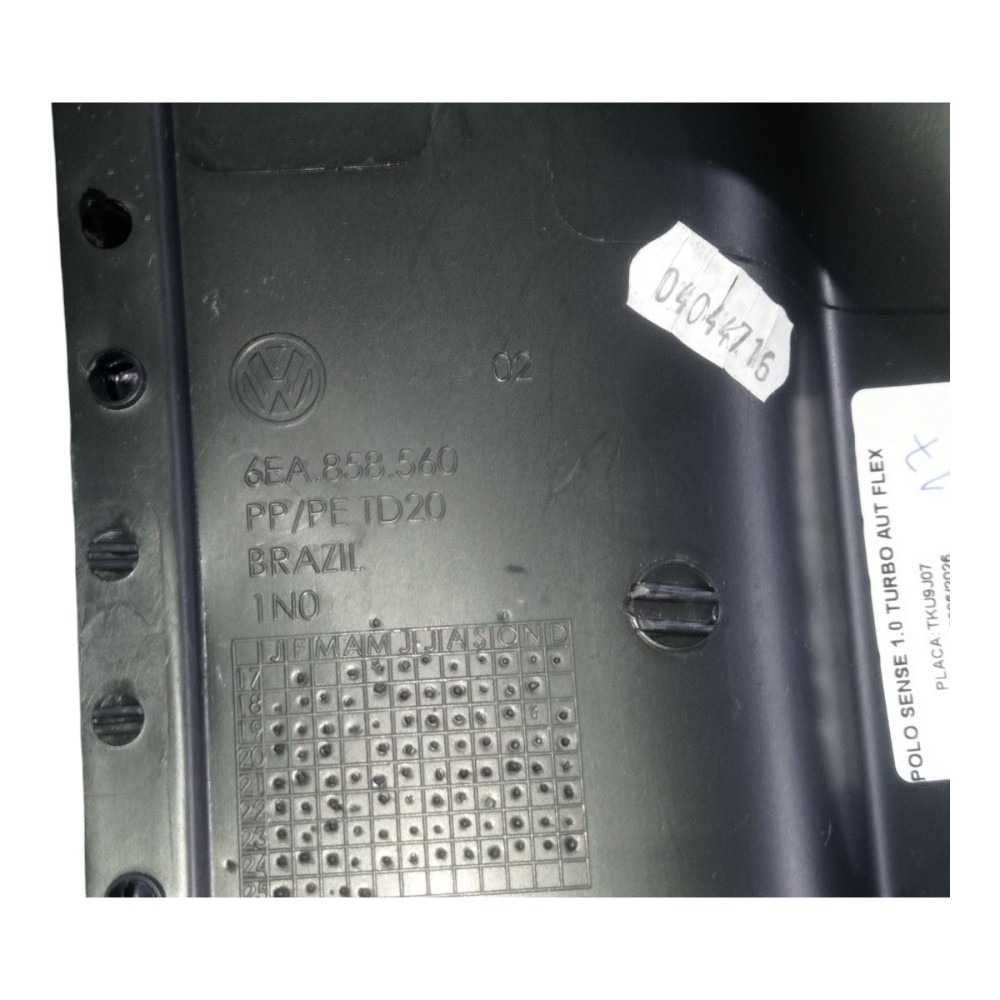 Acabamento Moldura Painel Instrumentos Volkswagen Polo 2026 6