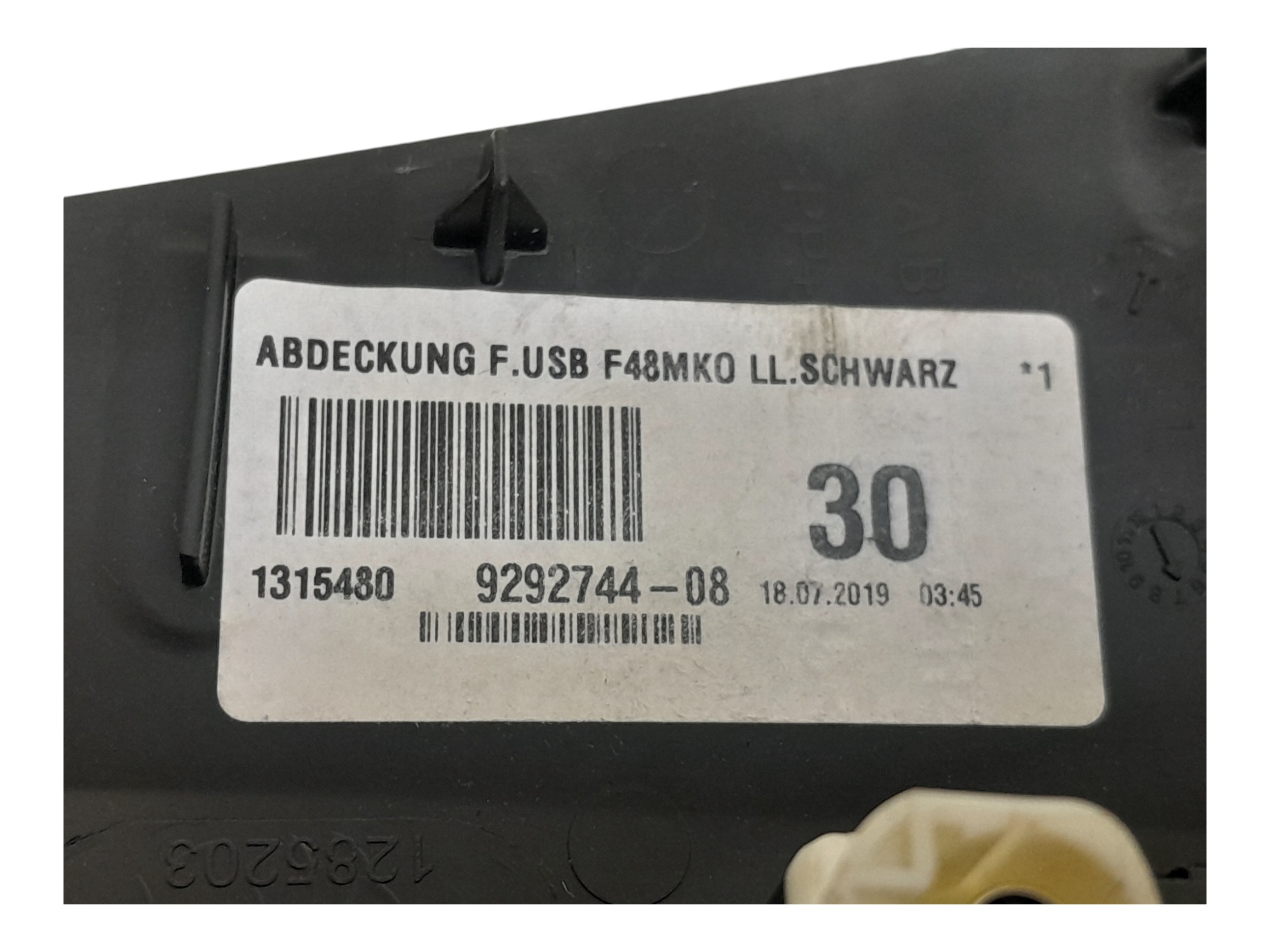 Moldura Console Usb Bmw X1 2020 3