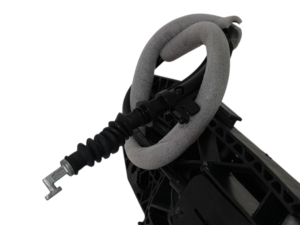 Macaneta Externa Porta Tras Esquerda Volkswagen Tcross 2024 Preto Traseira 4