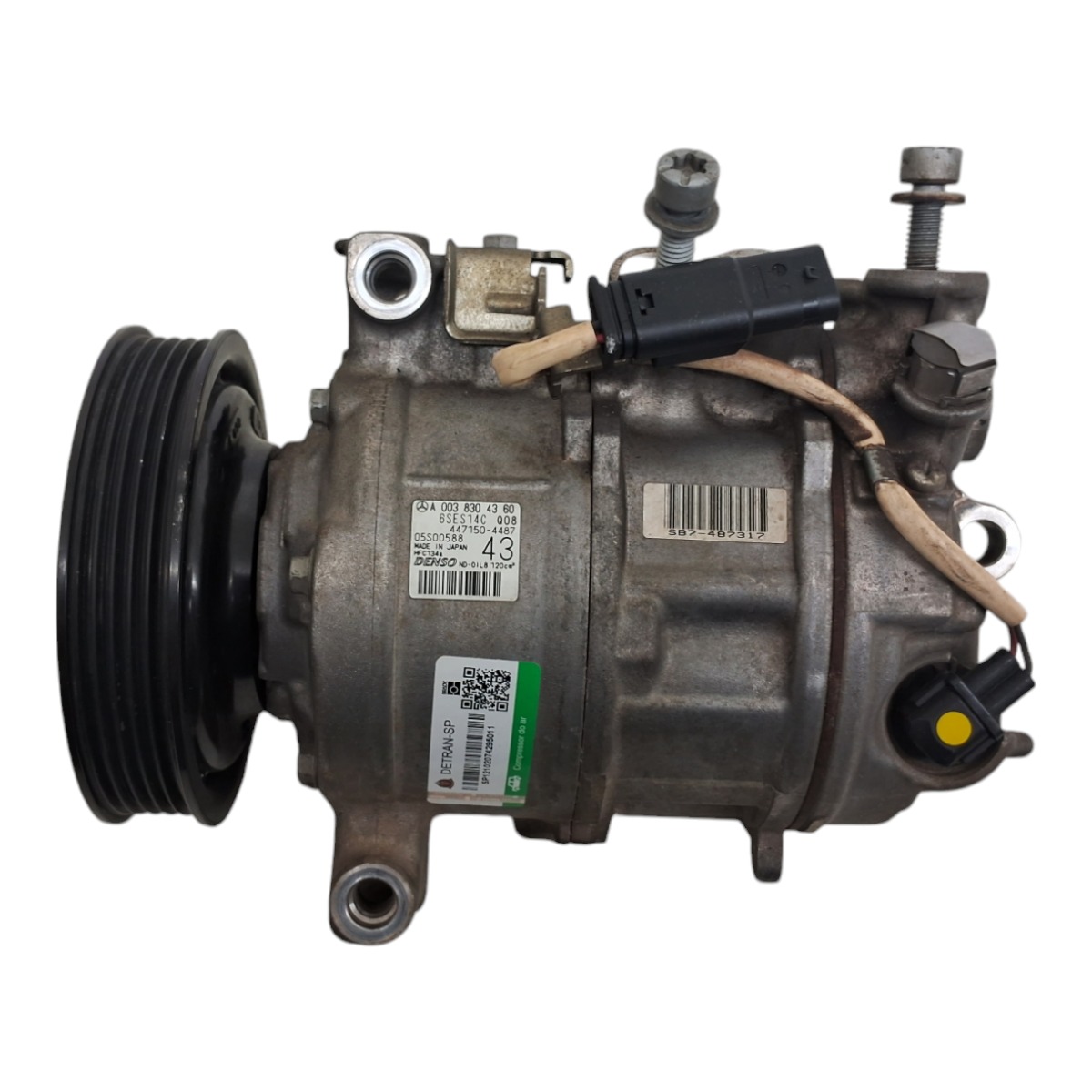 Compressor Ar Mercedes Cla 250 4m 2.0 16v Gas Aut 4×4 2015 5