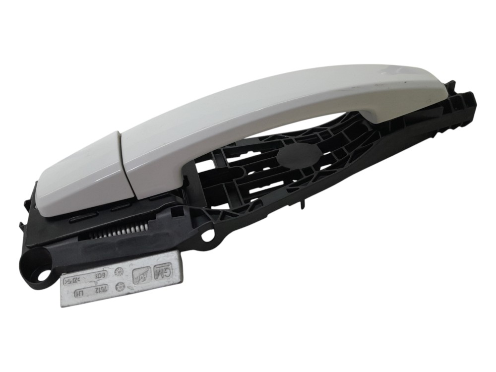 Maçaneta Externa Porta Tras Esquerda Chevrolet Cruze Lt 2012 Branco Traseira 2