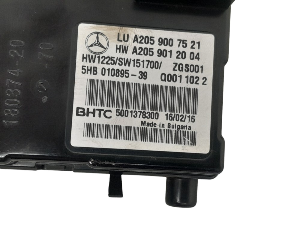 Modulo Caixa Evaporadora Mercedes C200 2.0 16v 2016 5